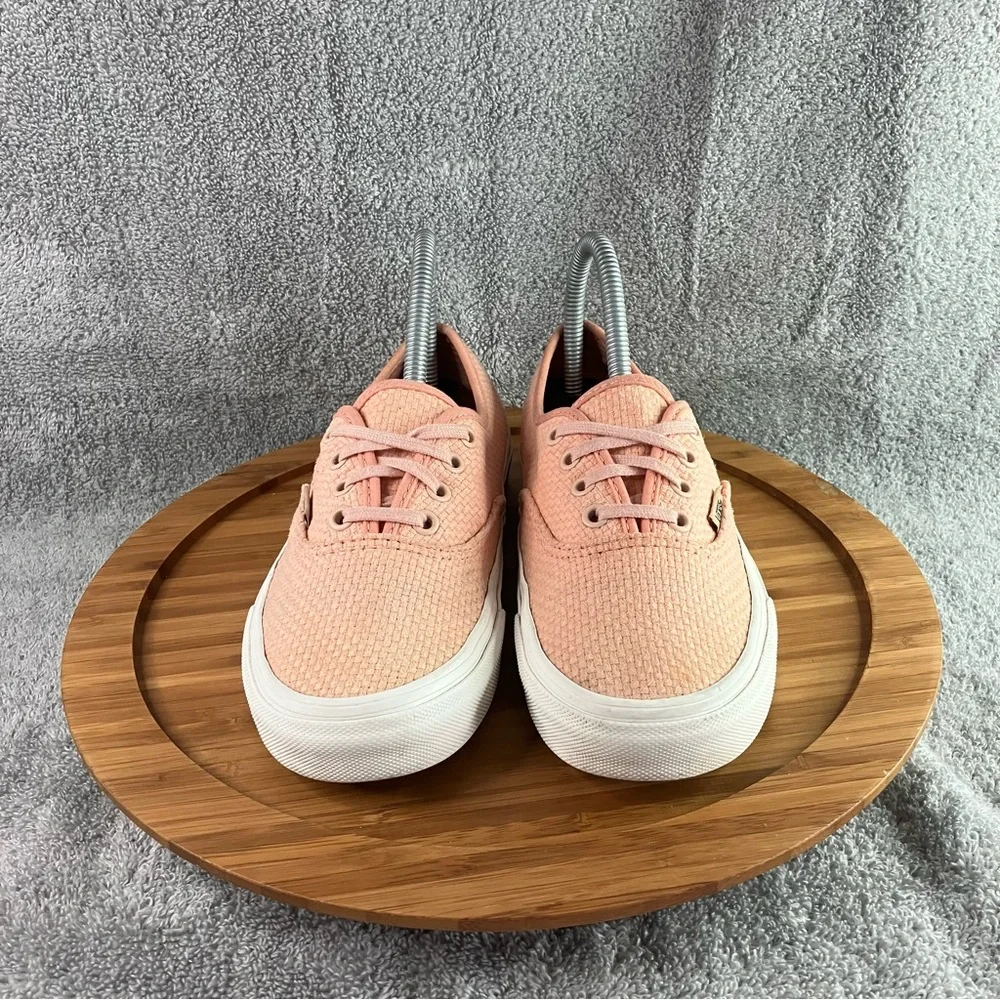 VANS Authentic woven check women's shoes size 6.5 skateboard sneakers - Picture 2 of 8